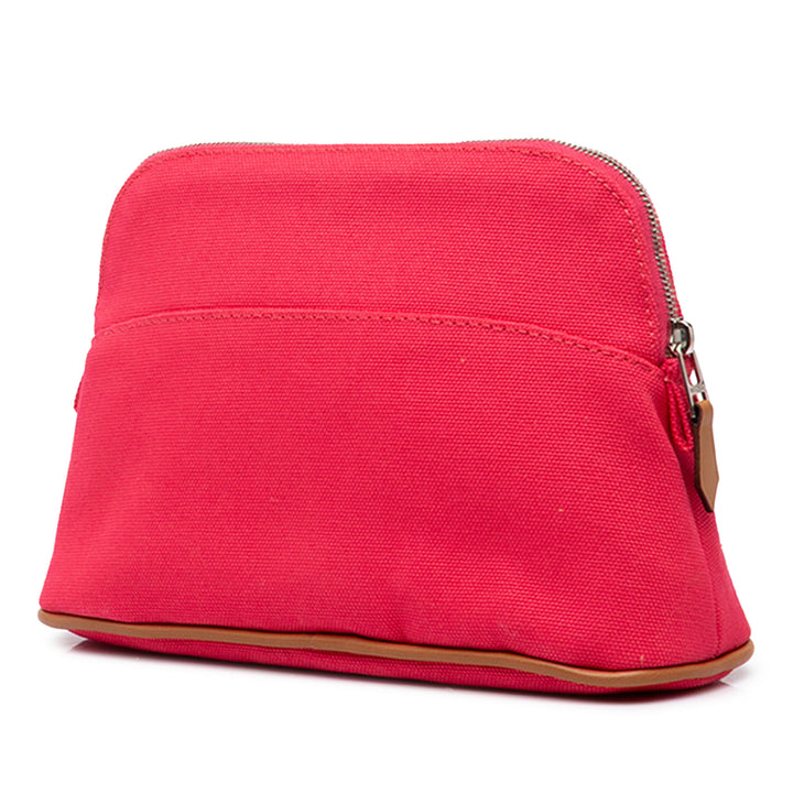 Hermès Pochette Bolide Trousse De Voyage PM Rose – vue 2 – GABY PARIS