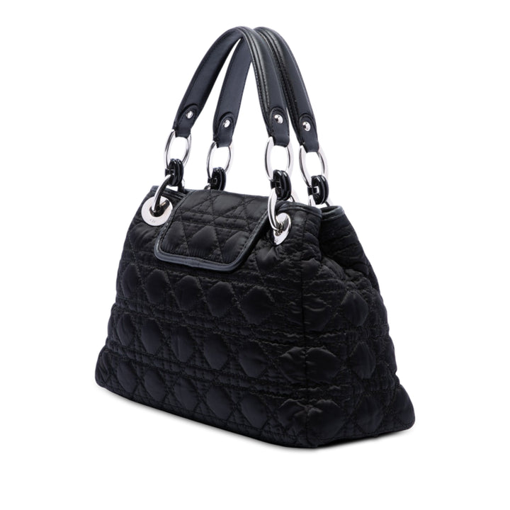 Cannage Charming Lock Sac Noir