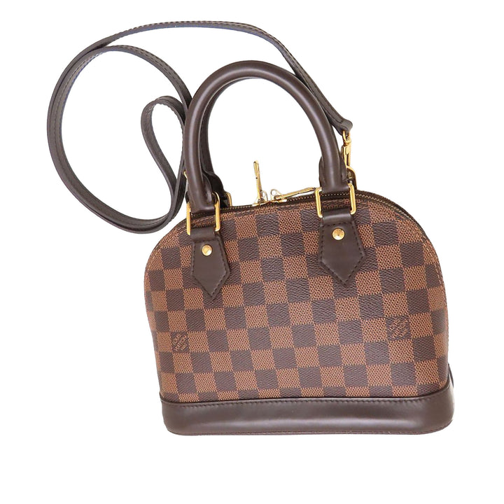 Alma BB Damier Ébène Marron