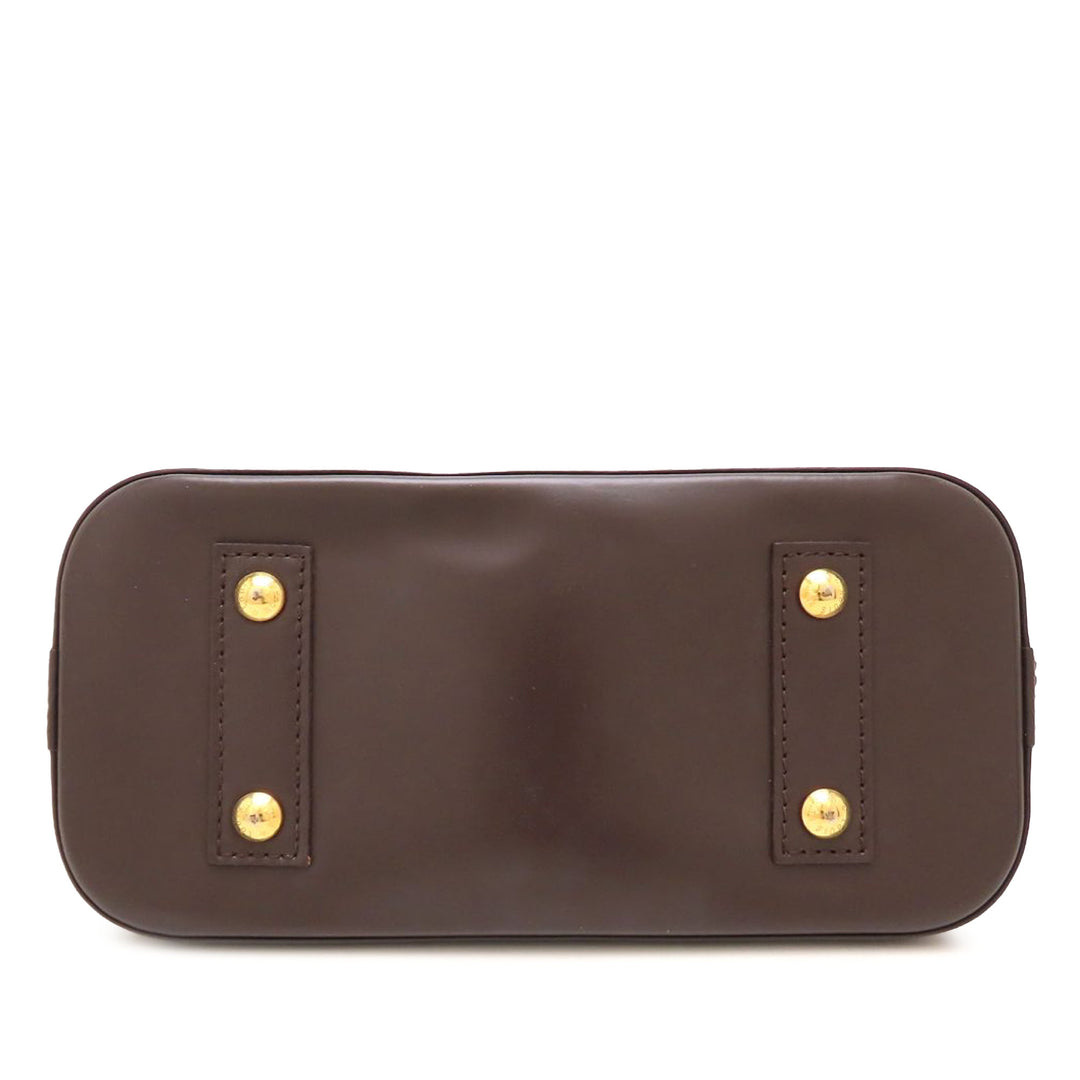 Alma BB Damier Ébène Marron