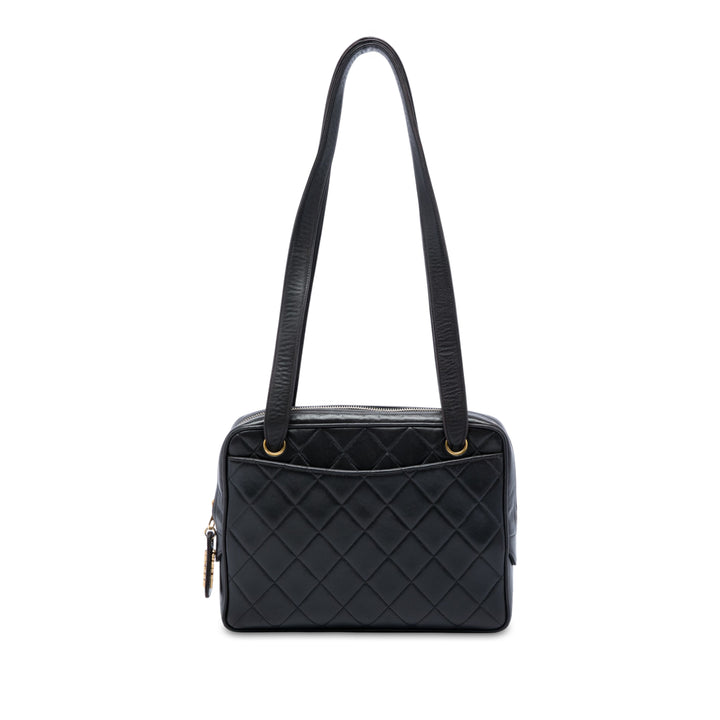 Chanel Matelassé Sac Cuir d'agneau Noir – vue principale – GABY PARIS