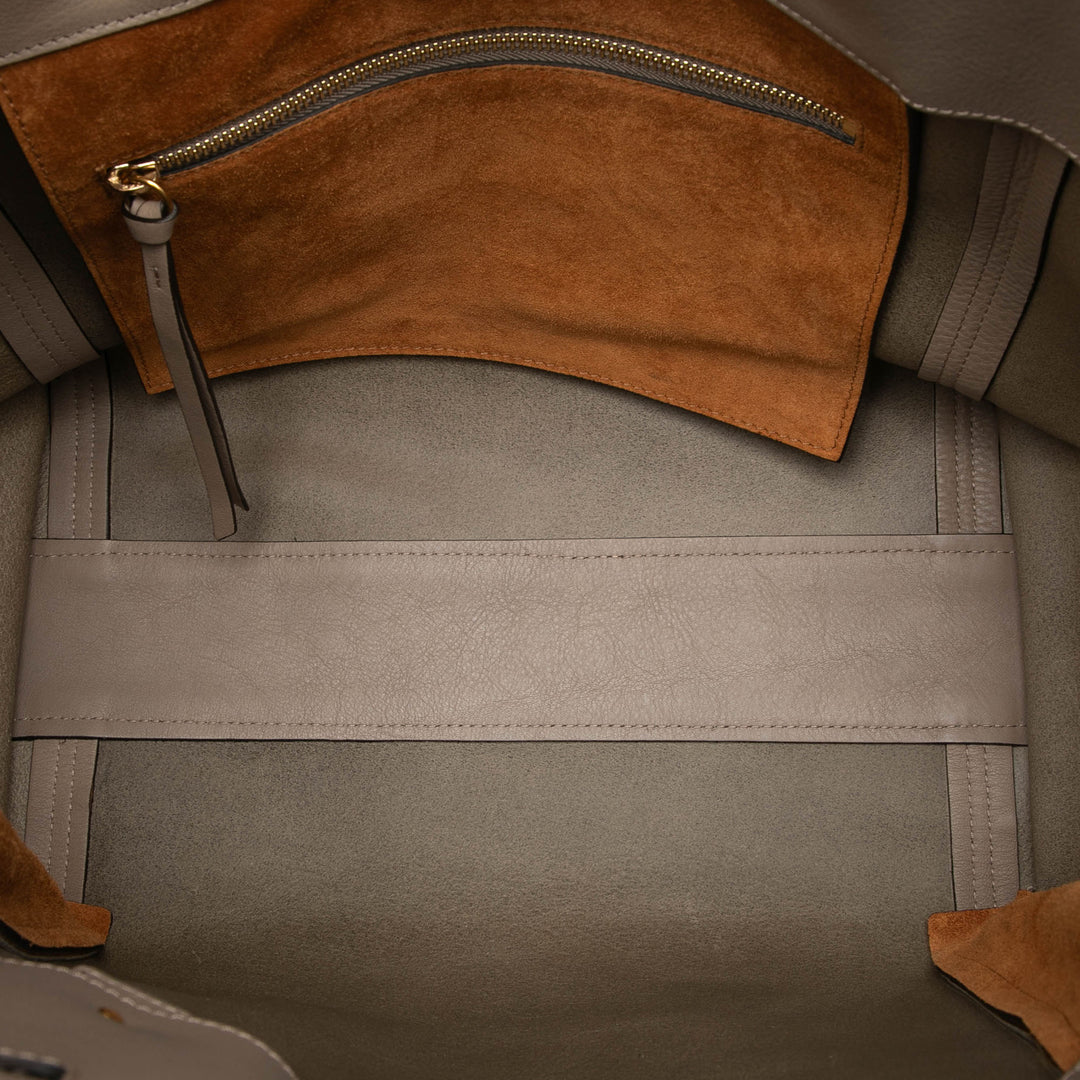 Chloé Large Cuir Milo Shopping Cabas