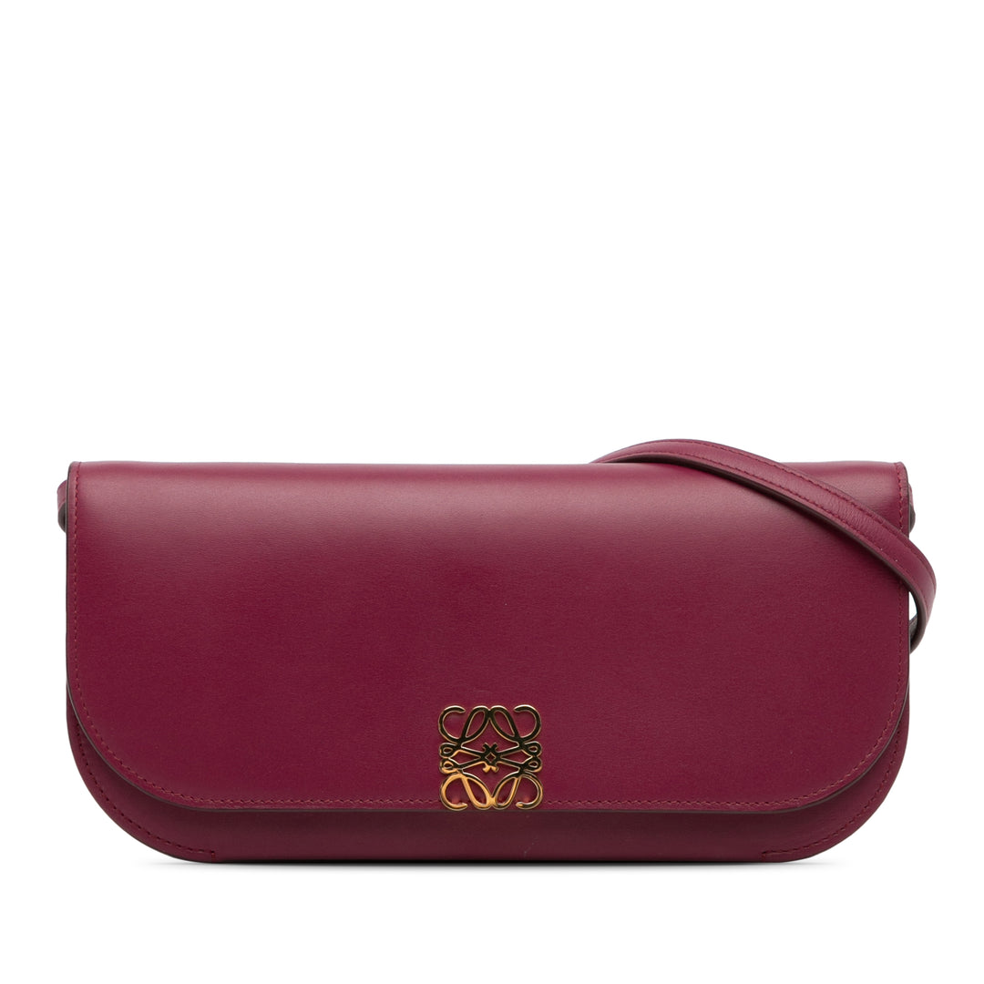 Goya Long Shoulder Bag Red - Gaby Paris