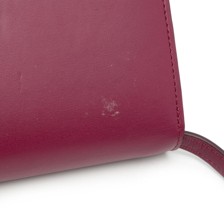 Goya Long Shoulder Bag Red - Gaby Paris