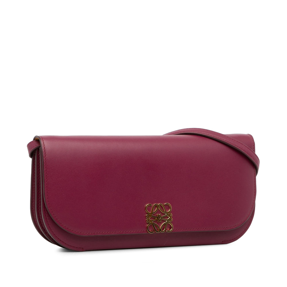 Goya Long Shoulder Bag Red - Gaby Paris