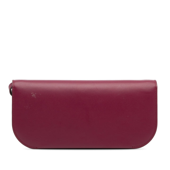 Goya Long Shoulder Bag Red - Gaby Paris