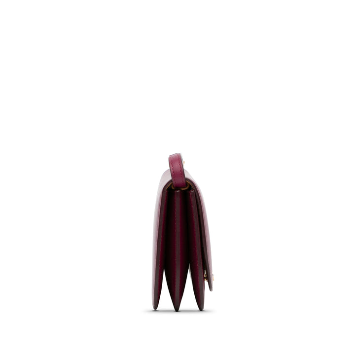 Goya Long Shoulder Bag Red - Gaby Paris