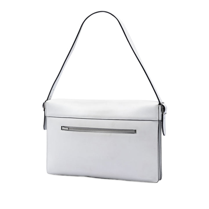 Celine Multicolor Cuir et Pony Hair Diamond Sac bandoulière