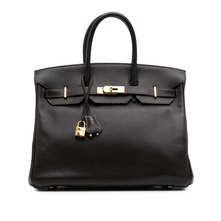 Togo Birkin Retourne 35 Brown - Gaby Paris