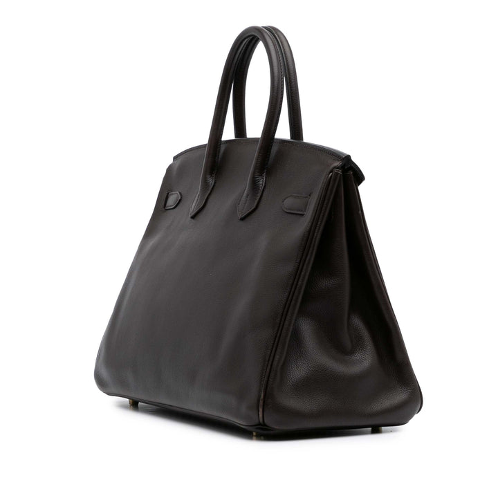 Togo Birkin Retourne 35 Brown - Gaby Paris