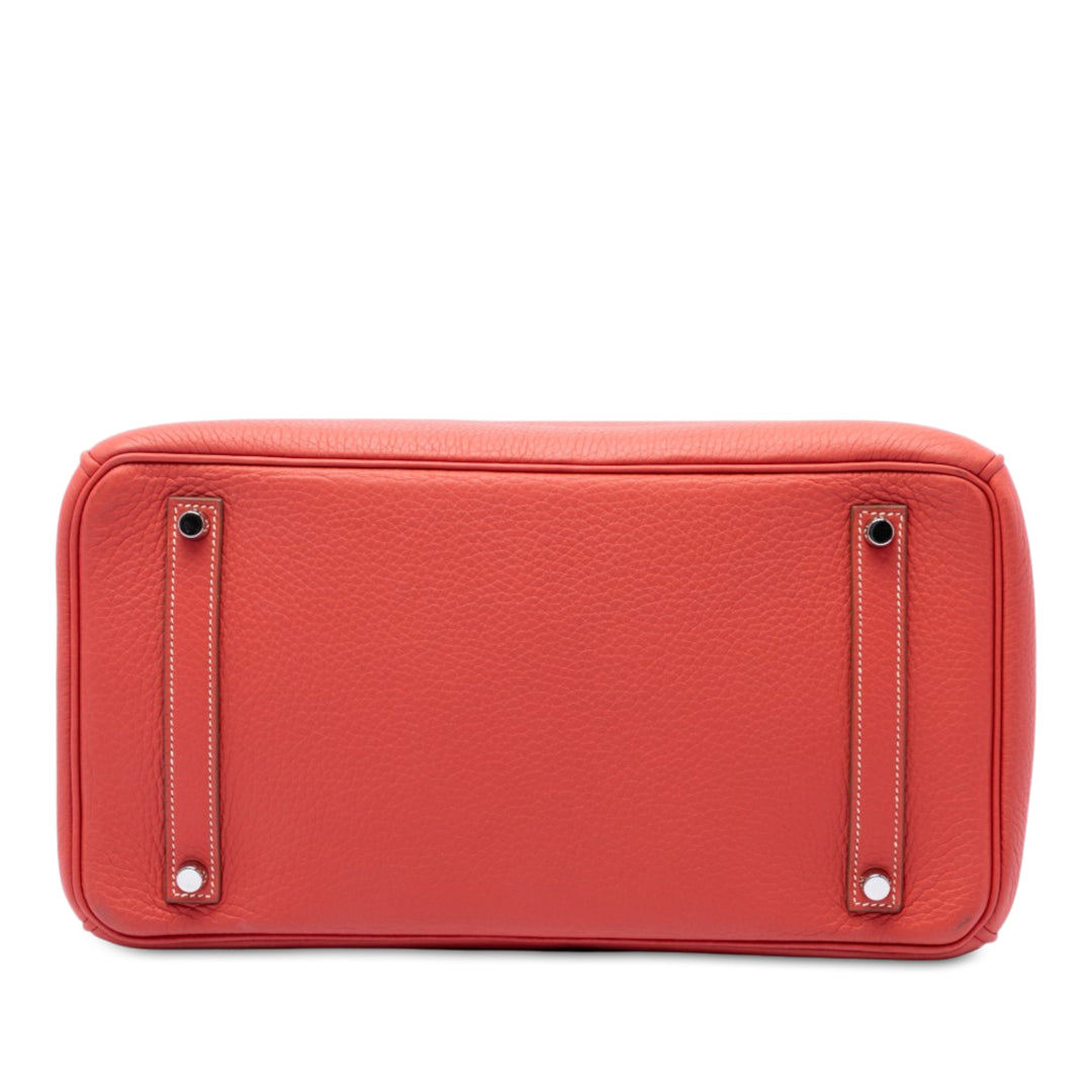 Hermès Sac à main Édition limitée Bicolore Birkin Retourne 35 Clémence Orange – vue 3 – GABY PARIS