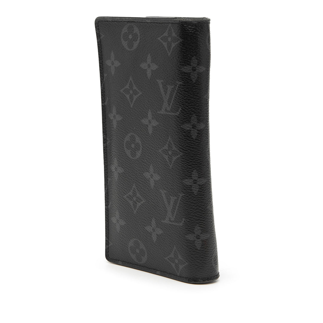 Louis Vuitton Monogram Eclipse Brazza Portefeuille