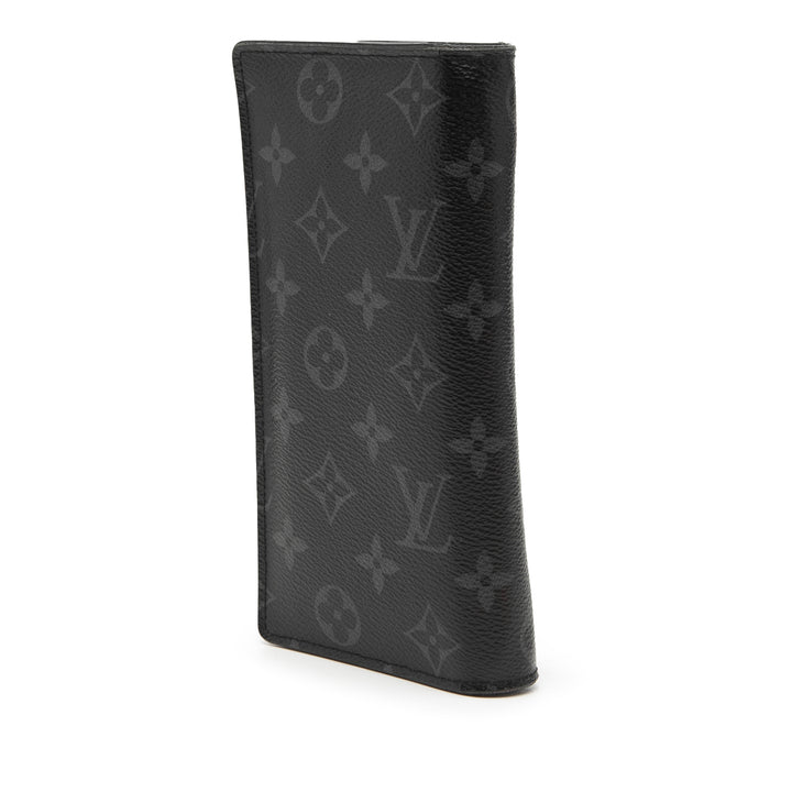 Louis Vuitton Monogram Eclipse Brazza Portefeuille
