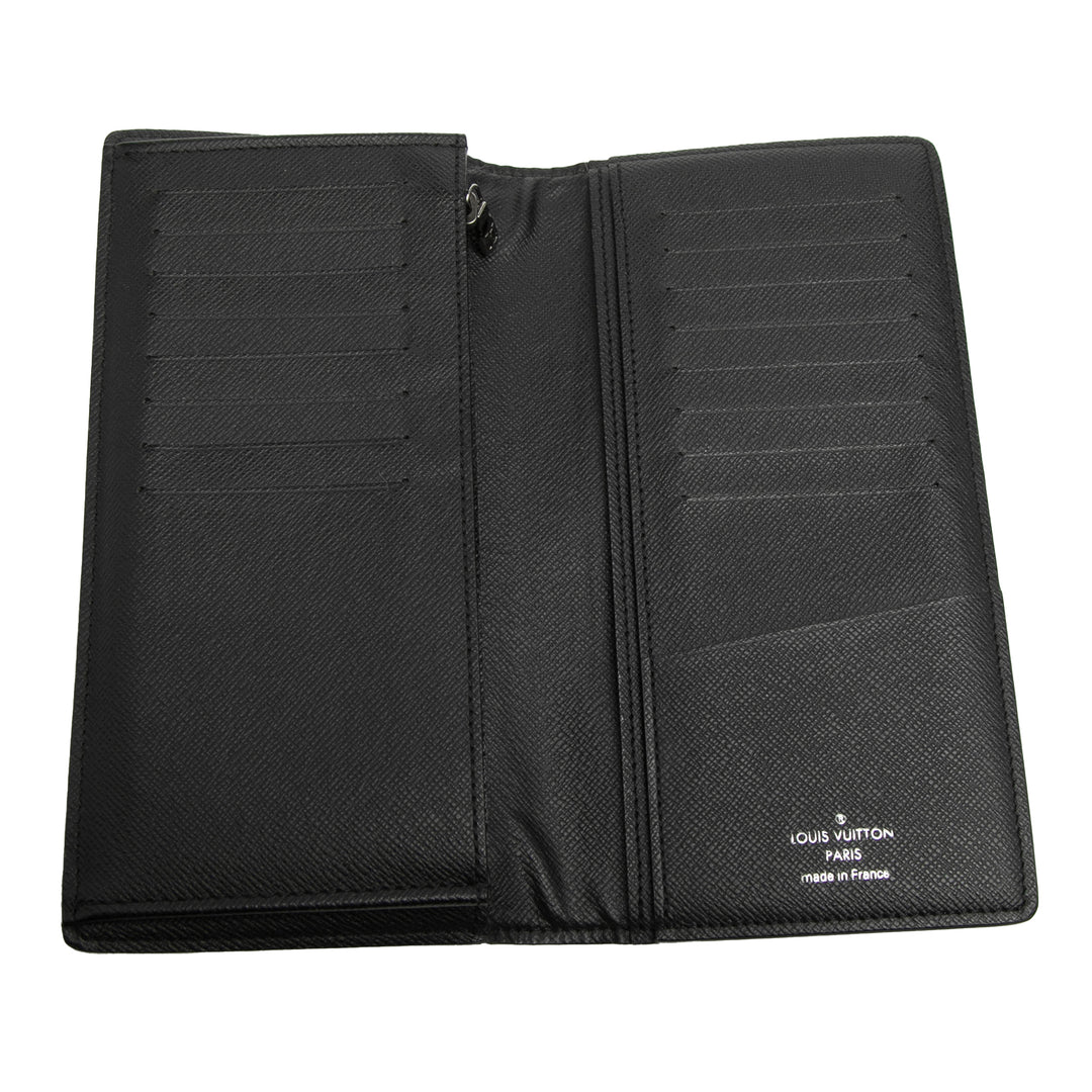 Louis Vuitton Monogram Eclipse Brazza Portefeuille