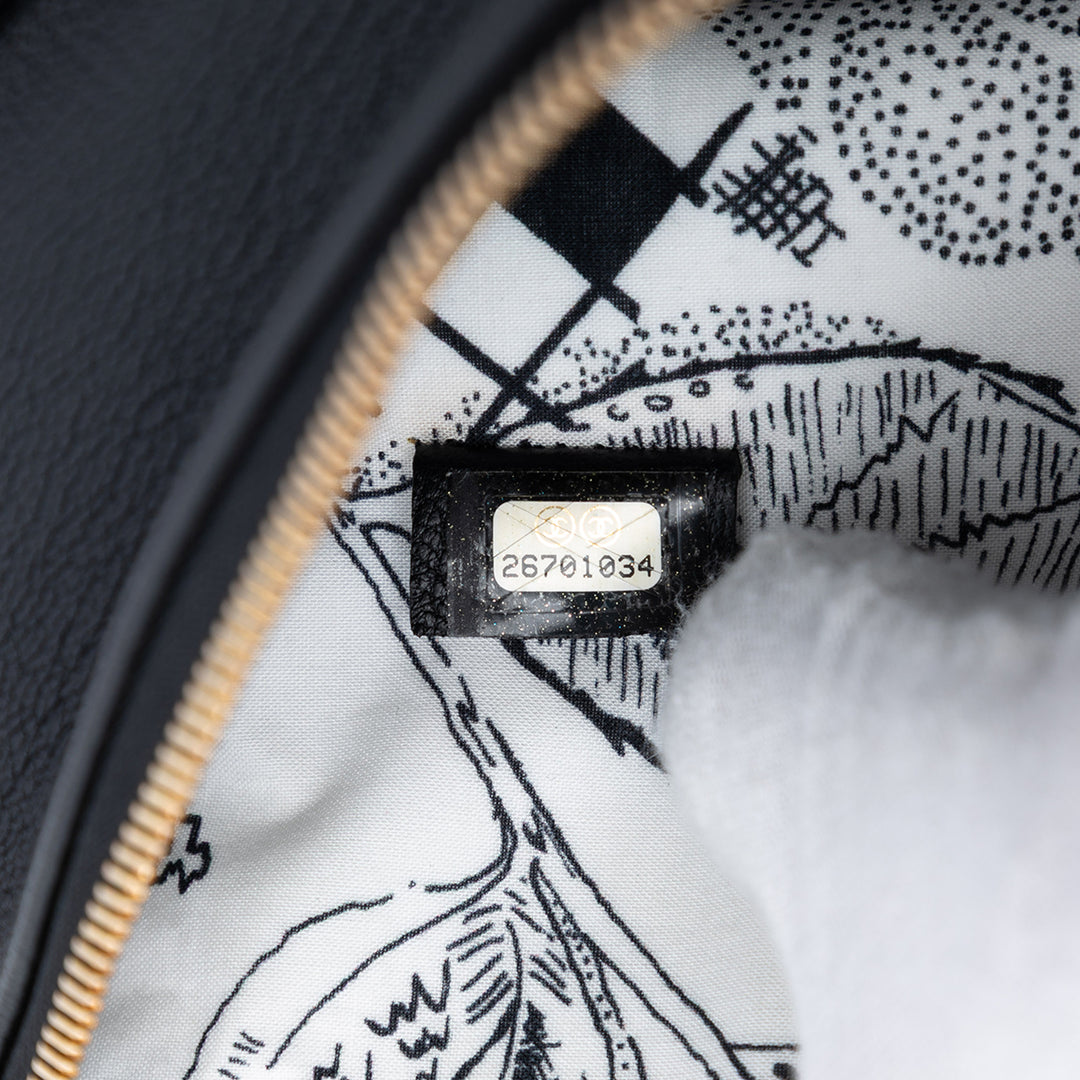 Chanel Medium Cuir de chèvre Lucky Clover O Étui Pochette