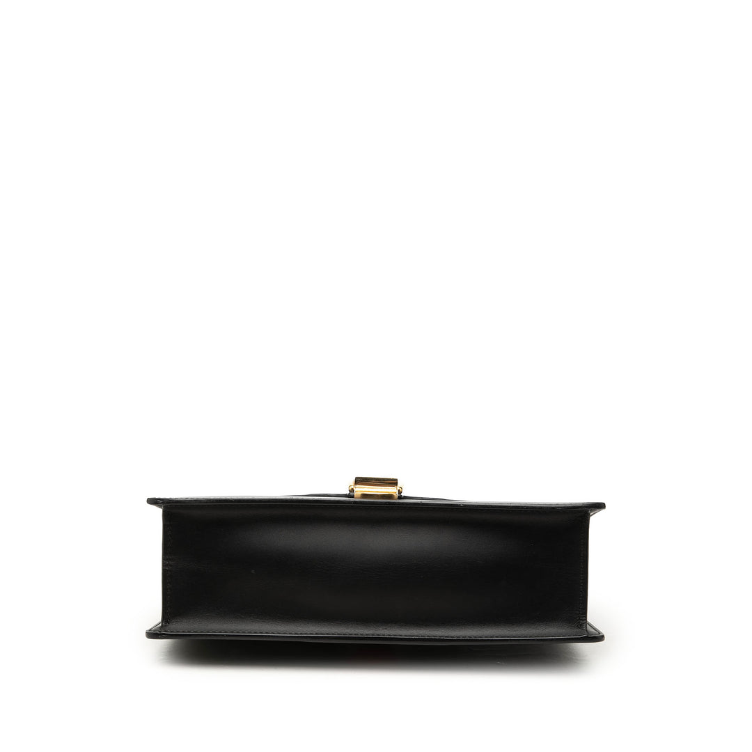 Gucci Web Sylvie Sac Petit Cuir de veau