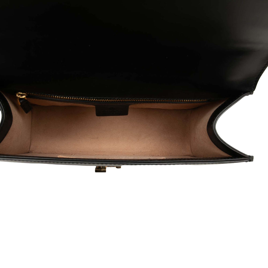 Gucci Web Sylvie Sac Petit Cuir de veau