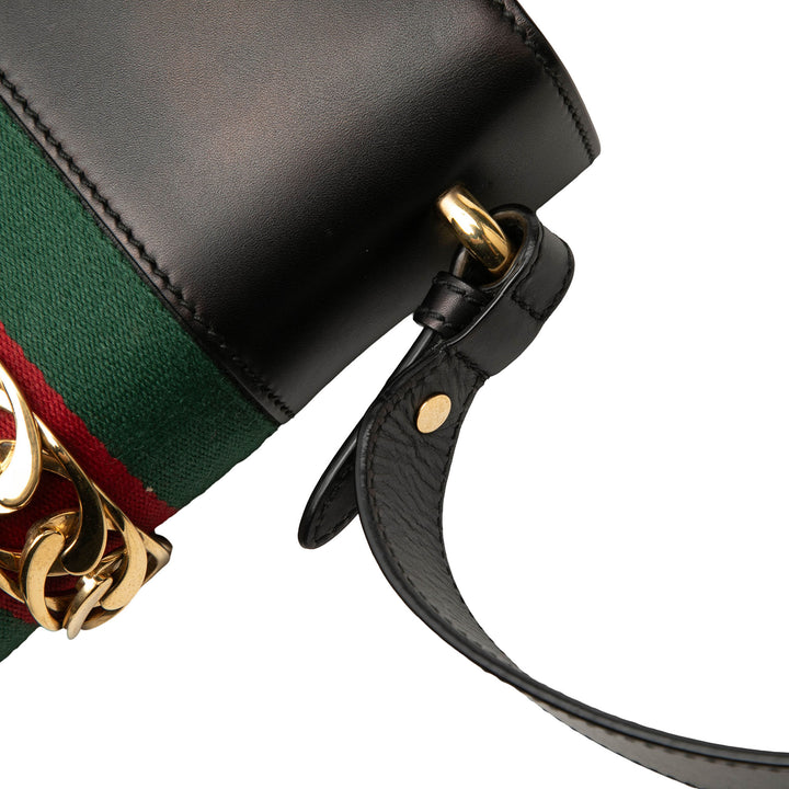 Gucci Web Sylvie Sac Petit Cuir de veau