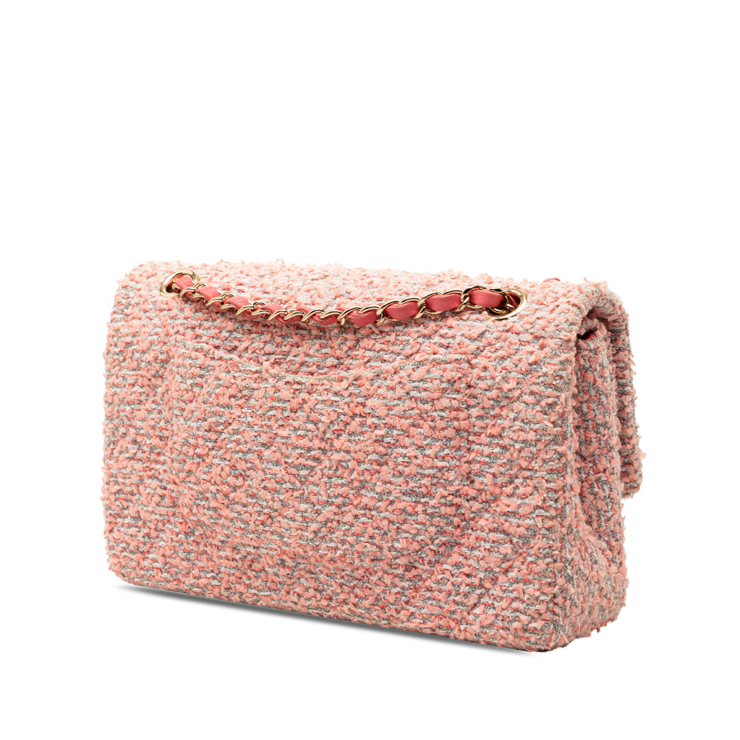 Chanel Matelassé Tweed Reissue 2.55 Double rabat 225