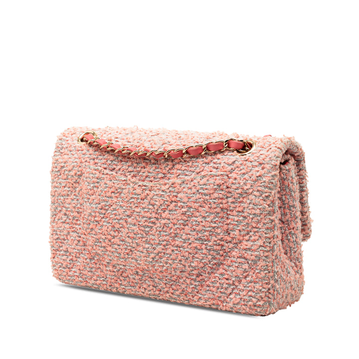 Chanel Matelassé Tweed Reissue 2.55 Double rabat 225