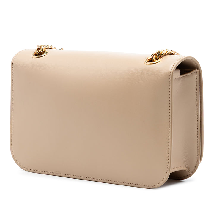 Celine Medium Cuir de veau Triomphe Frame Sac porté croisé