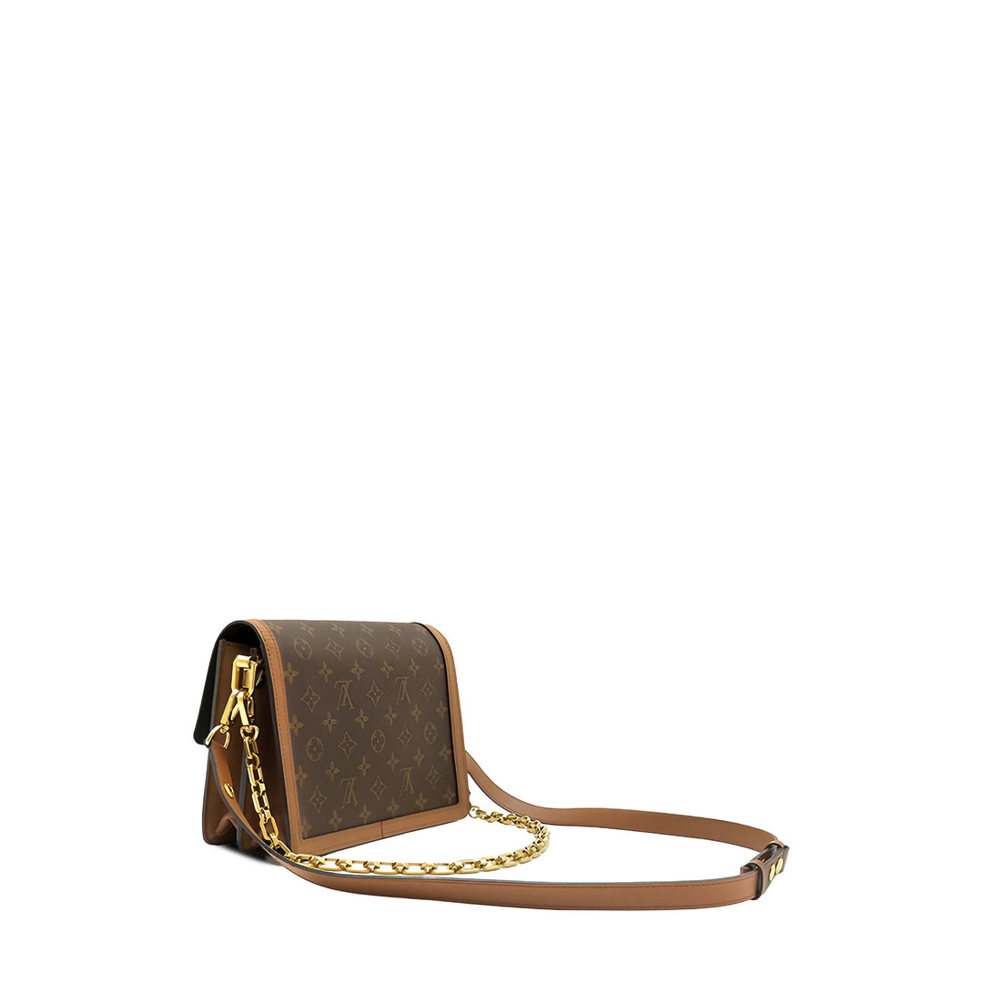 Louis Vuitton Dauphine MM Monogram Reverse Marron – vue 2 – GABY PARIS