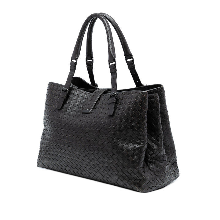 Bottega Veneta Medium Nappa Intrecciato Roma Cabas