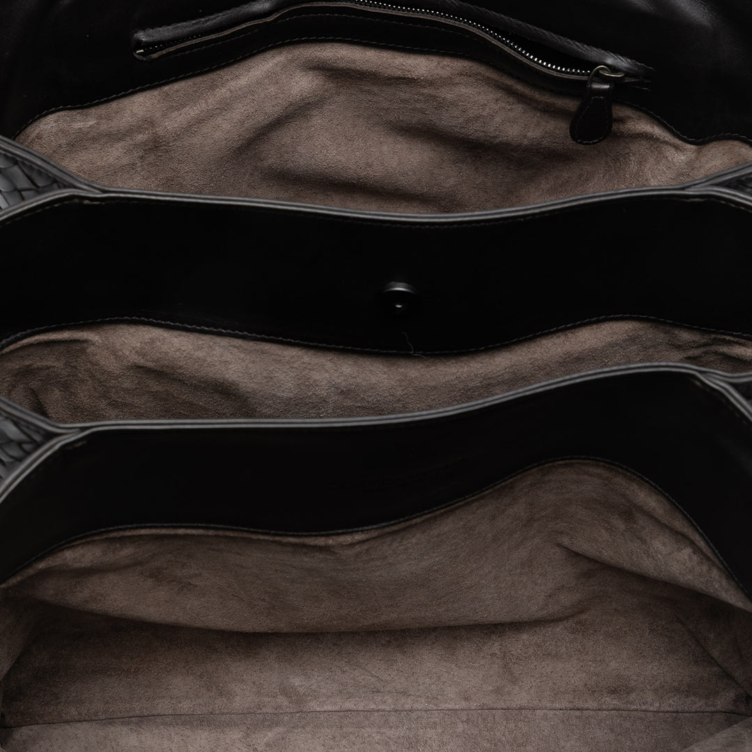 Bottega Veneta Medium Nappa Intrecciato Roma Cabas