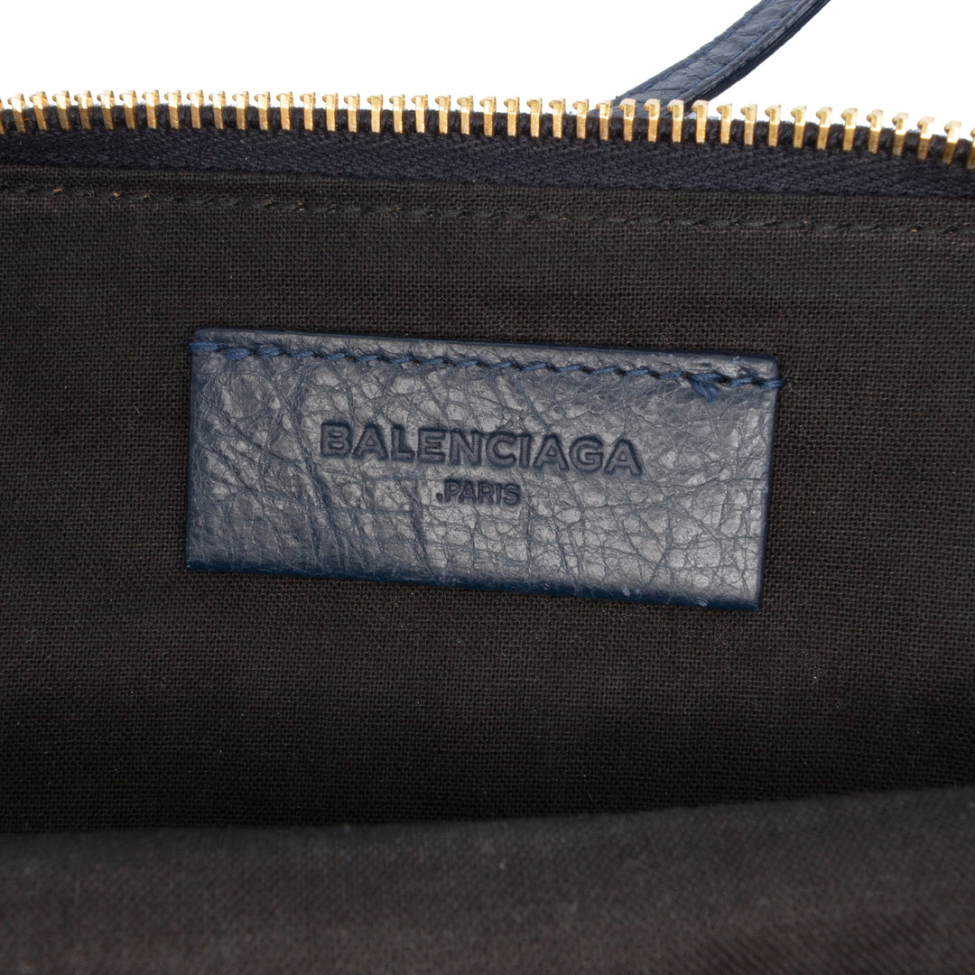 Balenciaga Cuir d’agneau Motocross Classic Phone Holder Sac
