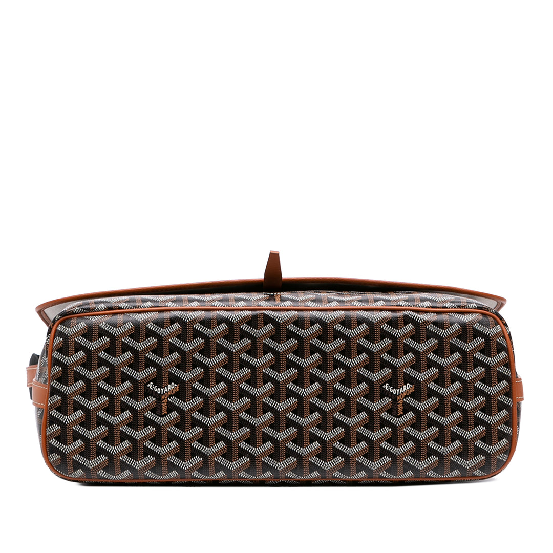 Capetien Sac Messenger MM Goyardine Noir