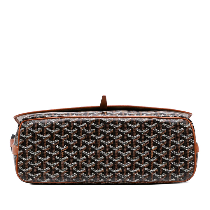 Capetien Sac Messenger MM Goyardine Noir