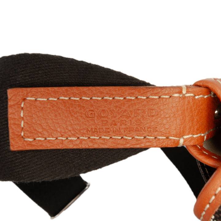 Capetien Sac Messenger MM Goyardine Noir