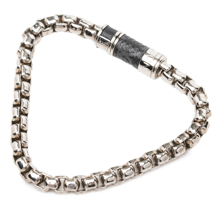 Brass Chaîne Bracelet Monogram Eclipse Argenté