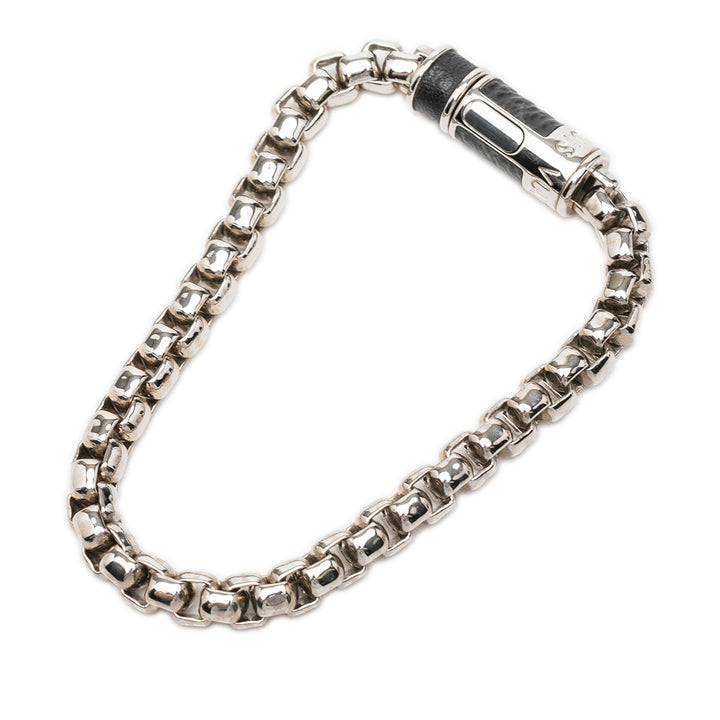 Brass Chaîne Bracelet Monogram Eclipse Argenté