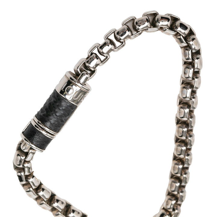 Brass Chaîne Bracelet Monogram Eclipse Argenté