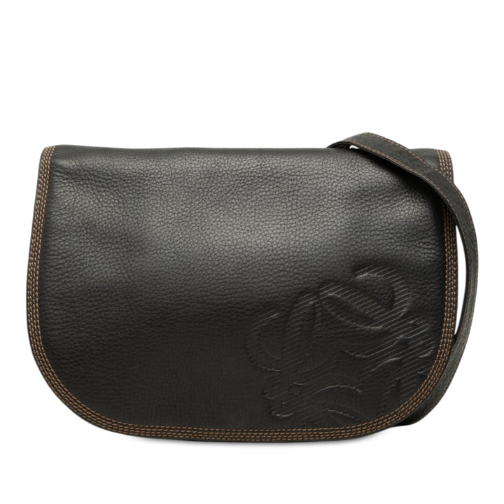 Anagram à rabat Sac Noir