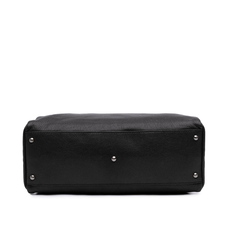 Peekaboo Iconic Sac Grand Cuir de chèvre Noir