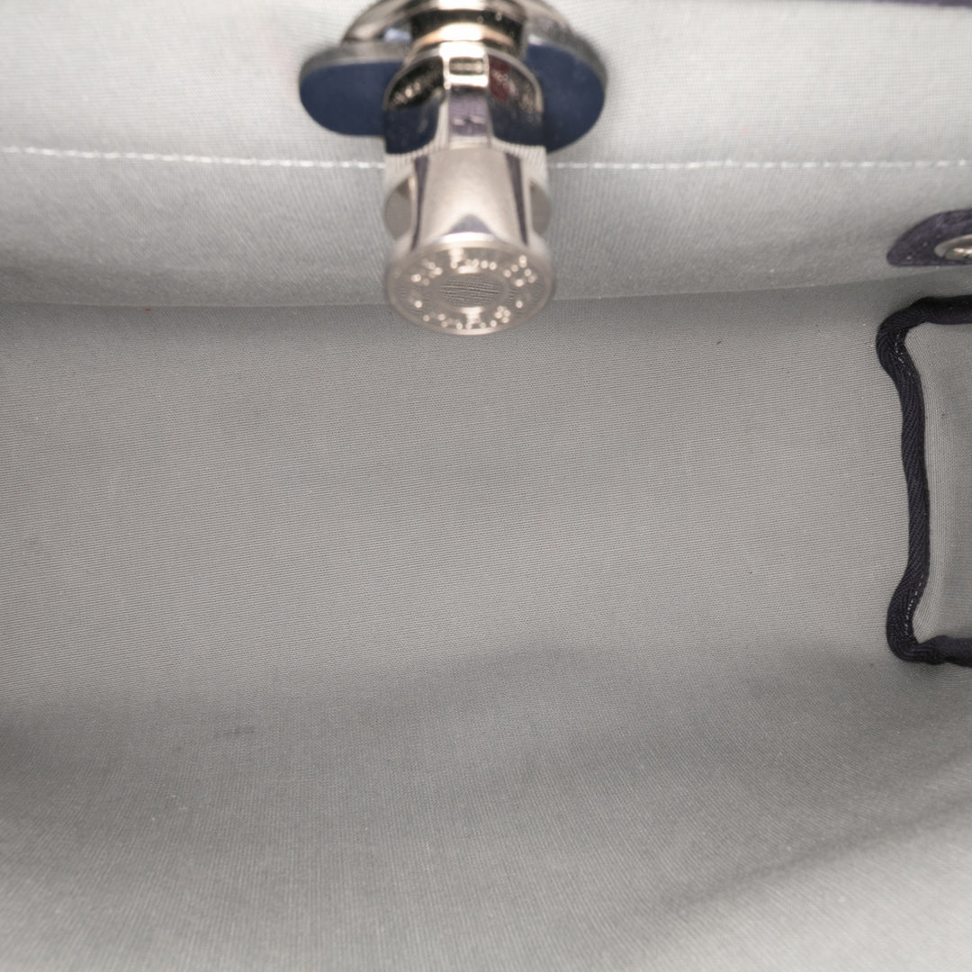 Hermès Toile Herbag Zip 31 Gris