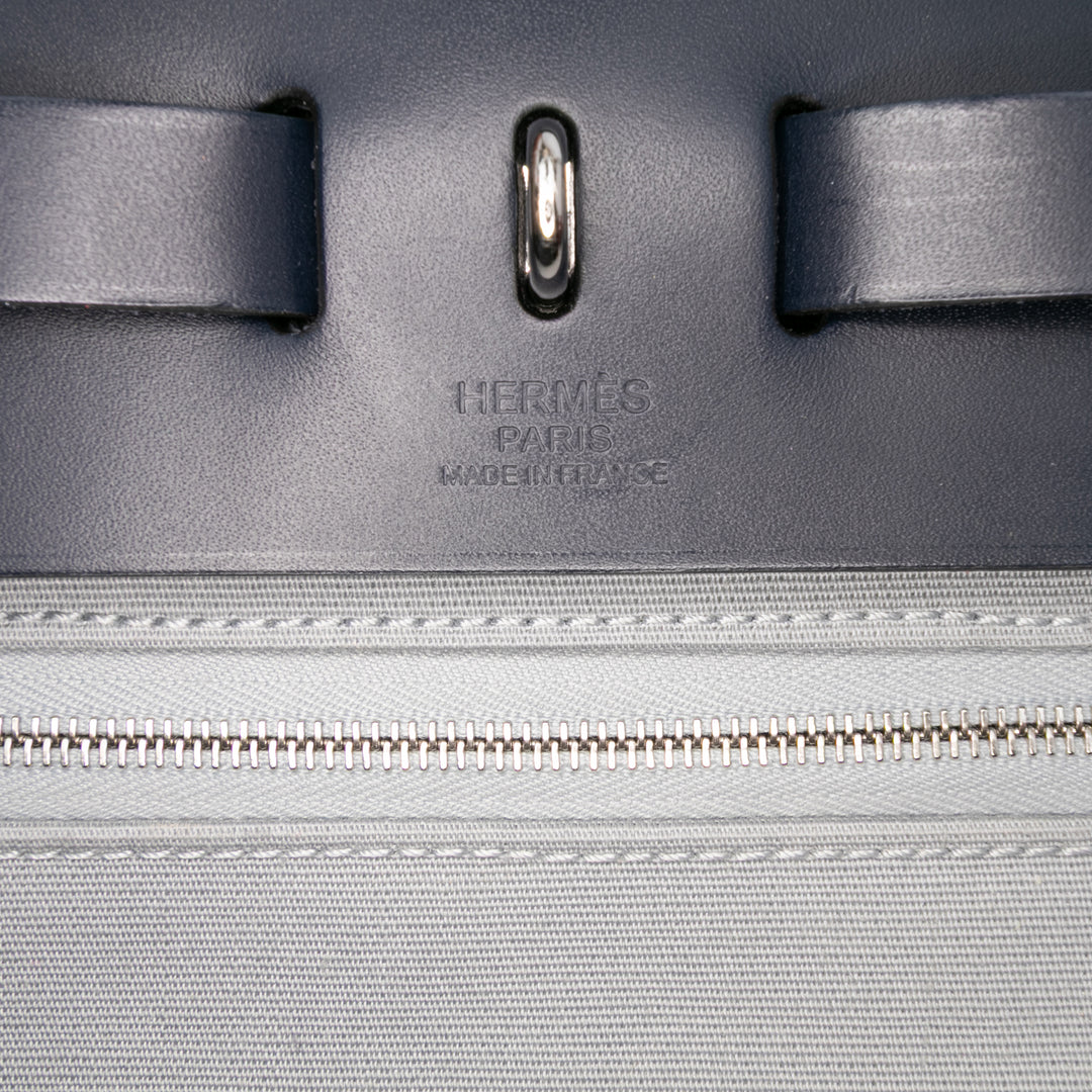 Hermès Toile Herbag Zip 31 Gris