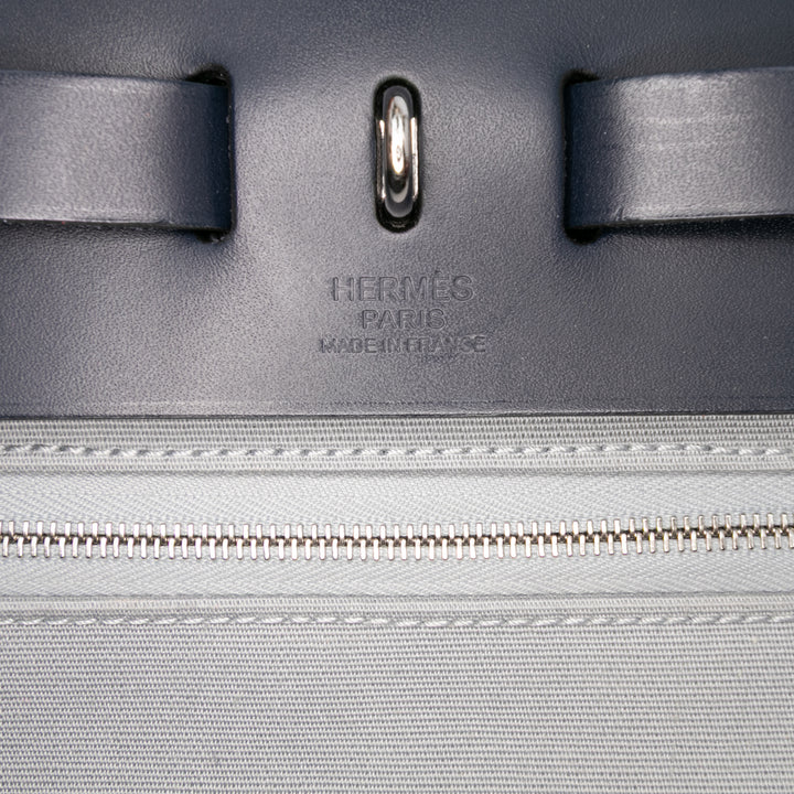 Hermès Toile Herbag Zip 31 Gris