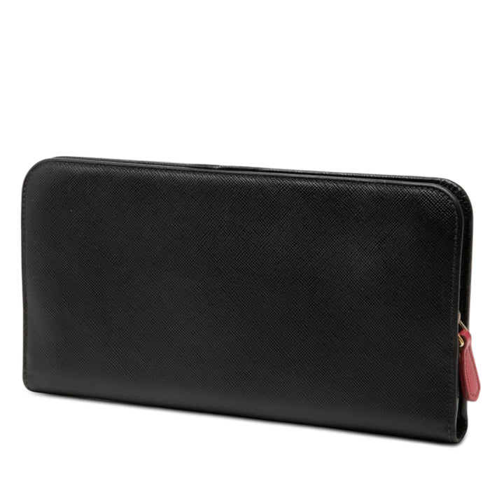 Prada Saffiano Portefeuille long zippé