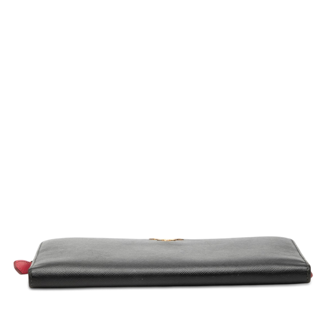 Prada Saffiano Portefeuille long zippé