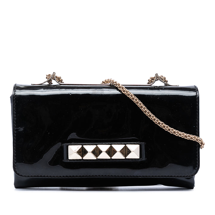 Valentino Vava Voom Chaîne Pochette Noir – vue principale – GABY PARIS