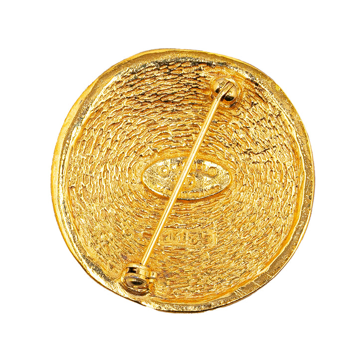 Gold Plated 31 Rue Cambon Brooch Gold - Gaby Paris