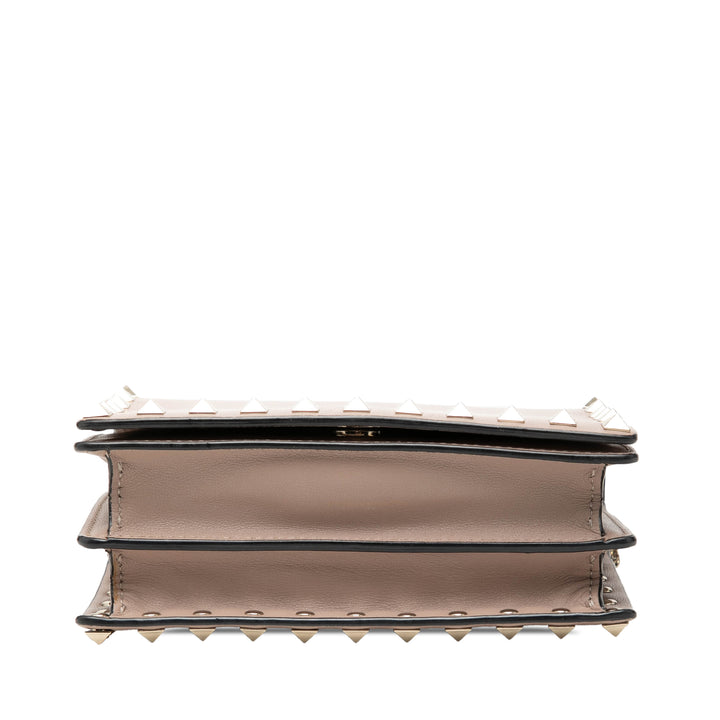 Rockstud Chaîne Pochette Rose