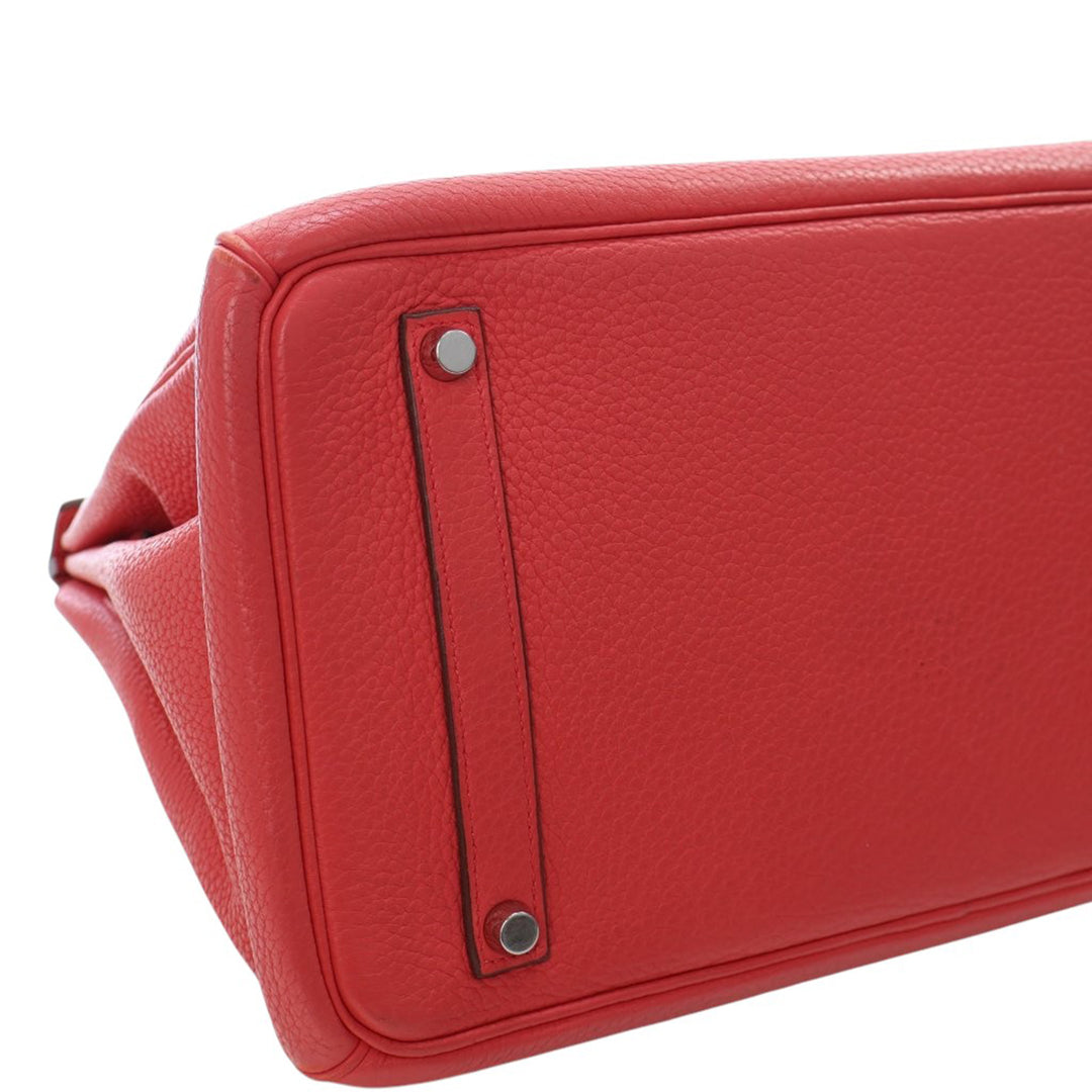 Hermès Clemence Birkin Retourne 35 Rose – GABY PARIS Authentique