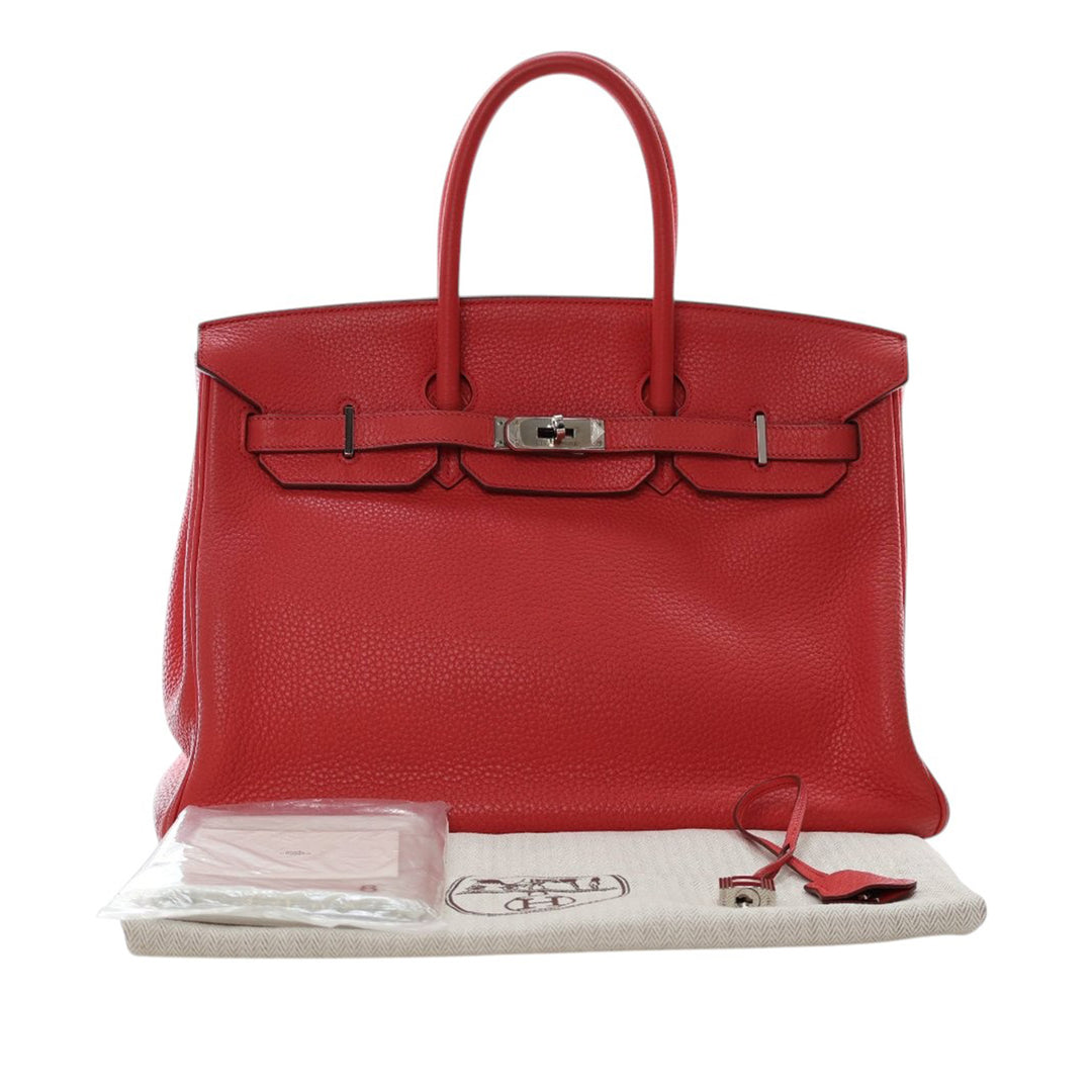 Hermès Clemence Birkin Retourne 35 Rose – GABY PARIS Authentique