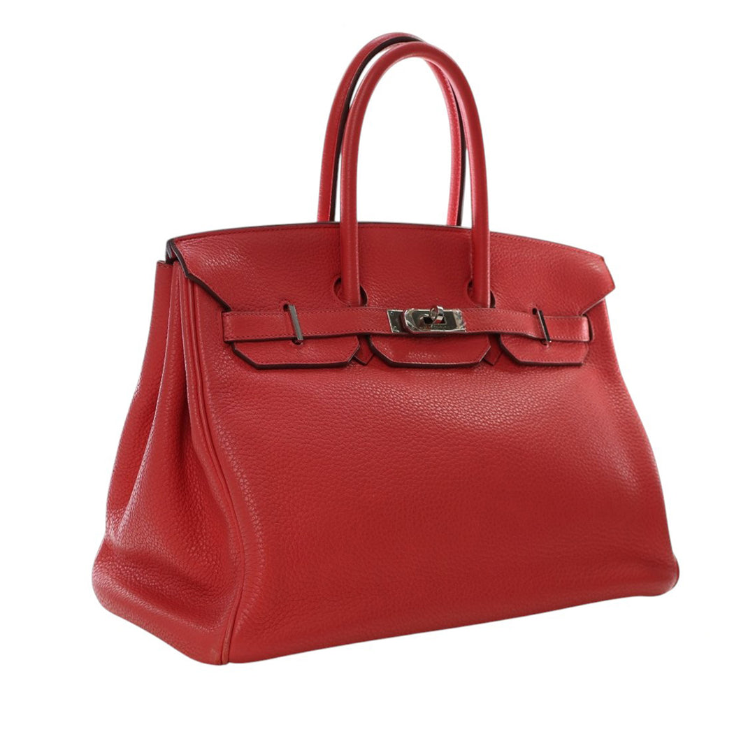 Hermès Clemence Birkin Retourne 35 Rose – GABY PARIS Authentique