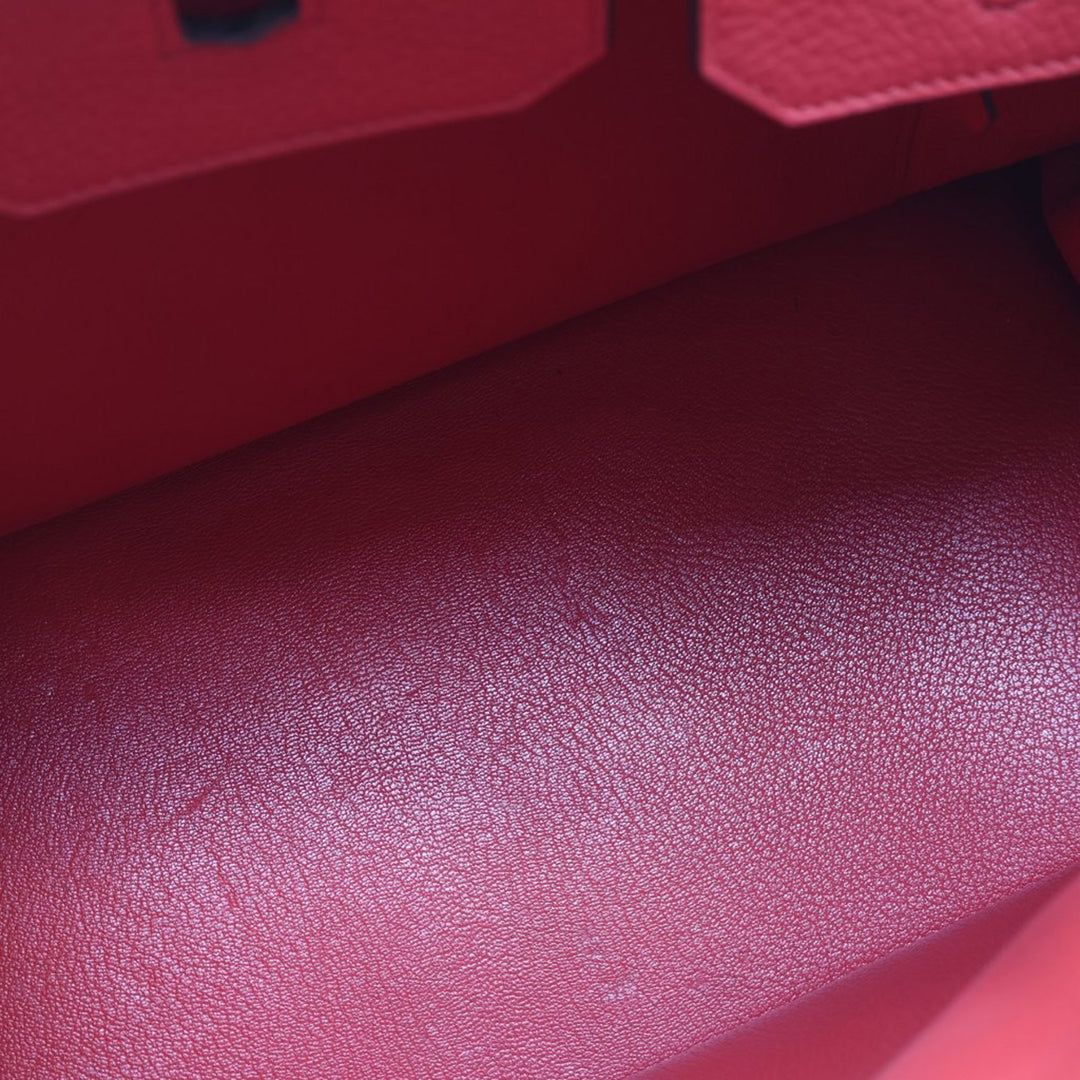 Hermès Clemence Birkin Retourne 35 Rose – GABY PARIS Authentique