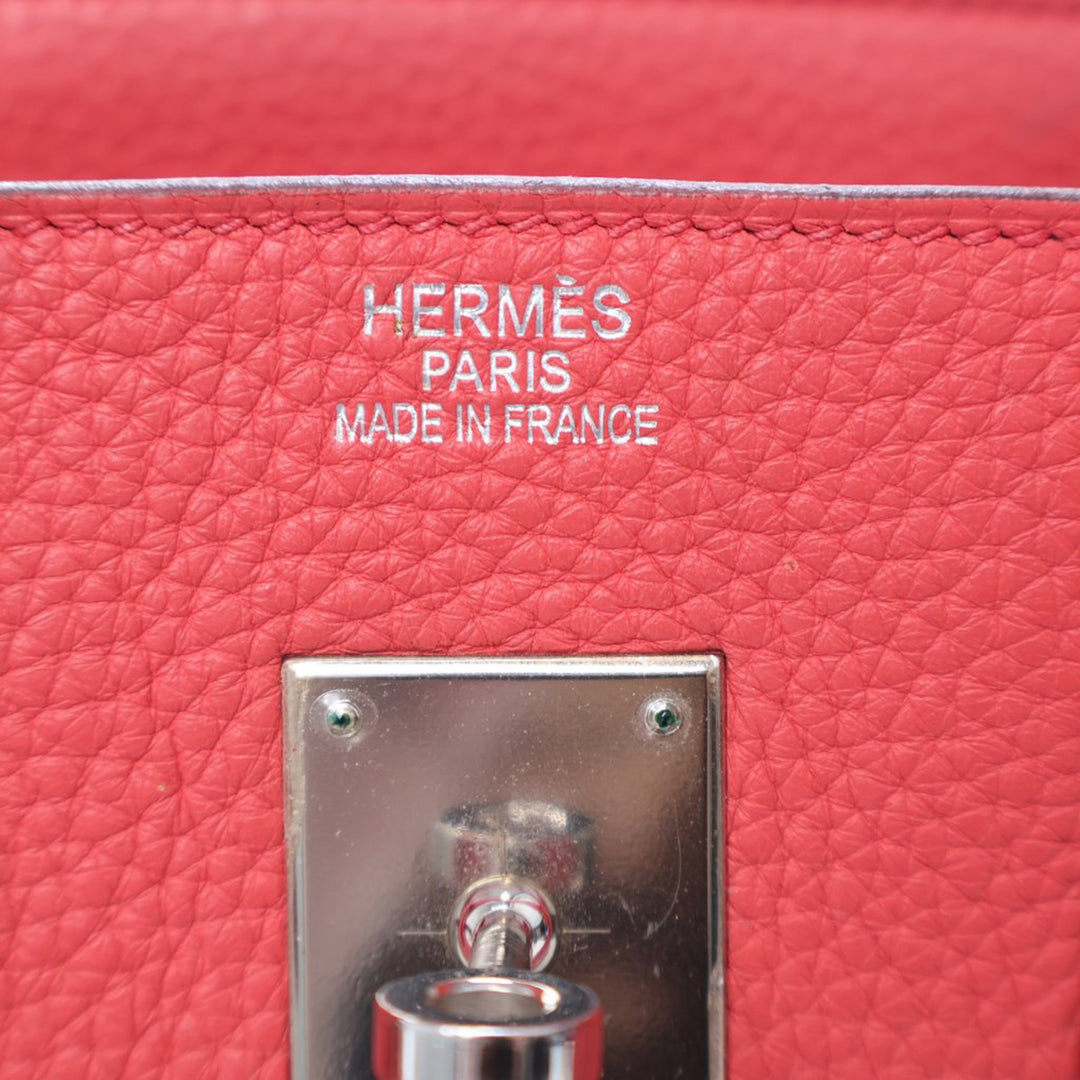 Hermès Clemence Birkin Retourne 35 Rose – GABY PARIS Authentique
